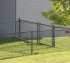 AFC Ames - Chain Link Fencing, 100 4' black vinyl chain link