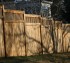 AFC Ames - Wood Fencing, 1055 Custom Solid with Accent Top