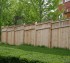 AFC Ames - Wood Fencing, 1064 Custom Solid with Accent Top