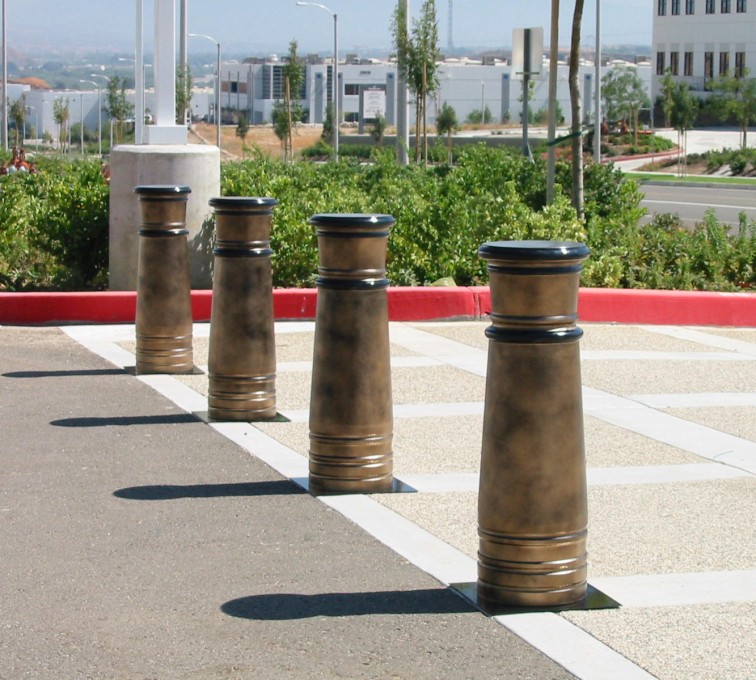 AFC Ames - K-Rated Vehicle Restraint Systems Fencing, 2114 Hydraulic Bollards