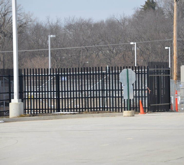 AFC Ames - K-Rated Vehicle Restraint Systems Fencing, 8' Crash Rated Ornamental Impasse 3 - AFC - IA