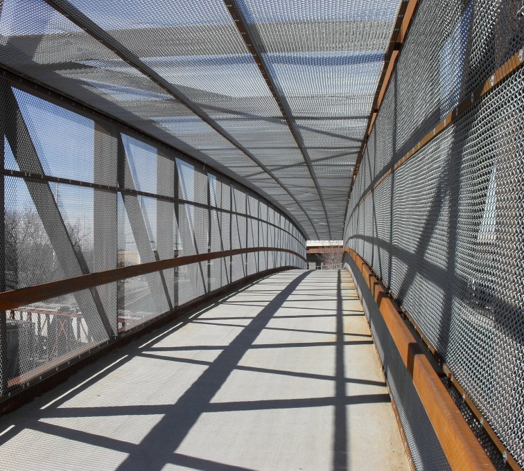 AFC Ames - Chain Link Fencing, Holdrege Street Bridge Inside