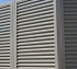 AFC Ames - Louvered Fence Systems Fencing, Louvered Fence Panel Angled Post Connection