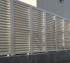 AFC Ames - Louvered Fence Systems Fencing, Louvered Fence Panel System In Tan